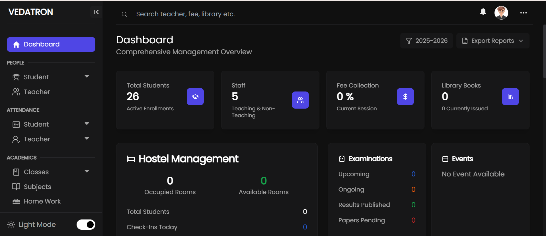 School ERP System